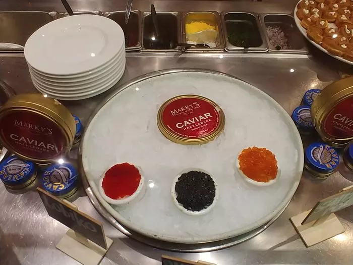 caviar station