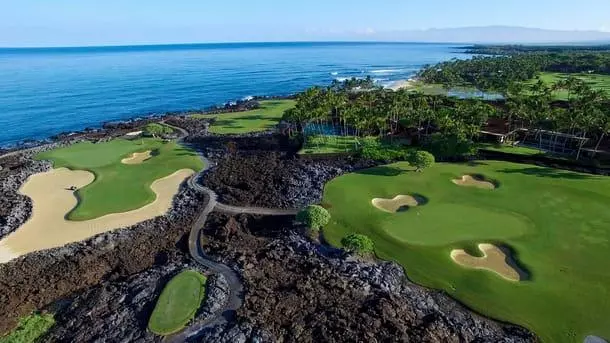 hualalai golf course four seasons resort hawaii