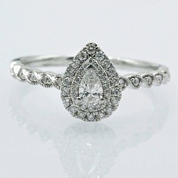 Unique diamond cuts for engagement rings