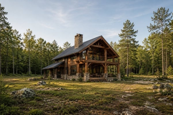 I Always Leaned Toward Metal for a Hunting Cabin, Until Timber Frame Changed My Mind