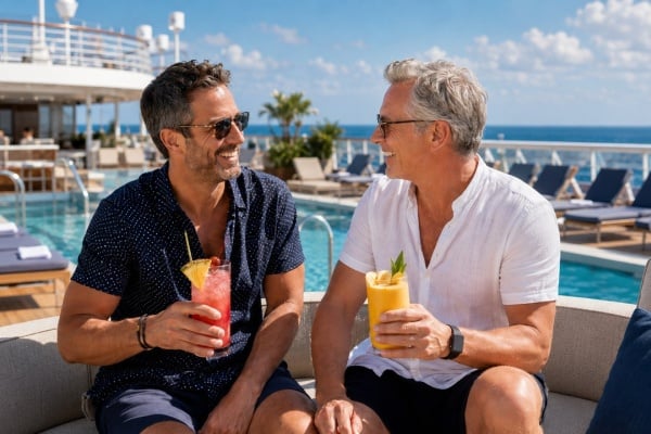 How to Have a Great Guys-Trip Cruise Completely Sober