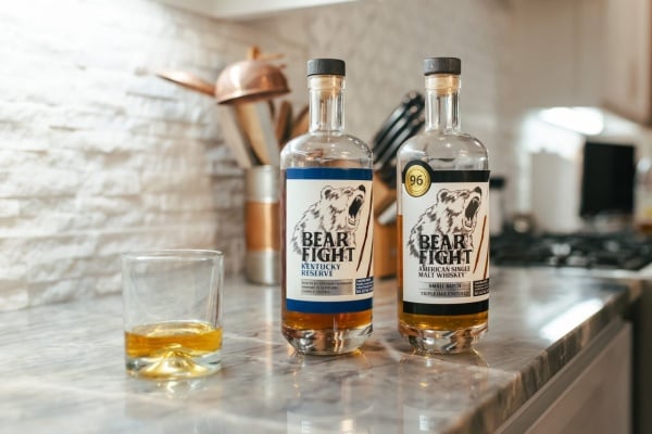 Bear Fight Whiskey Flips the Script by Finishing Bourbon in Tequila Barrels