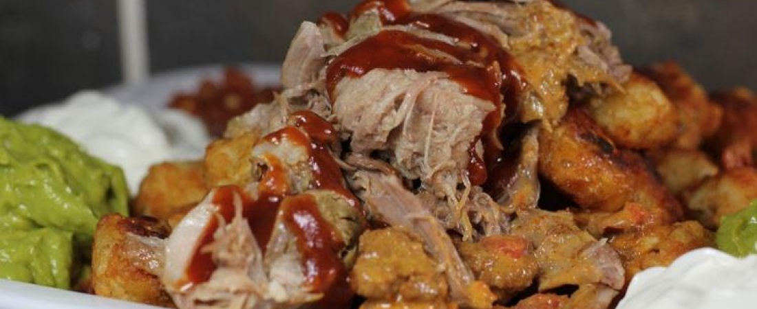 Fully Loaded Pulled Pork Totchos 