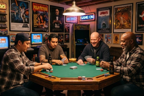 Guys Night At Home: Your Playbook For Planning A Guys Night Without Going Out