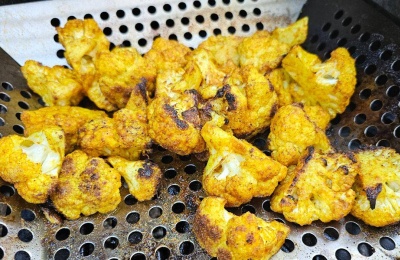 Inspired By Gobi Curry: Roasted Cauliflower Curry Bites