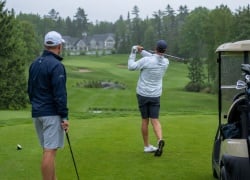 Golf in the Rain Isn't Something For Men With Bad Luck, Some Guys Actually Seek It Out