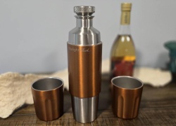 Firelight Flask by High Camp Flasks: The Ultimate Companion for Spirited Adventures