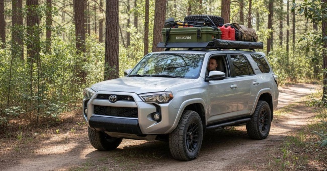How to Secure Items to a Toyota Roof Rack for Your Next Guys Getaway