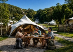 Smoky Mountains Glamping In Gatlinburg: 6 Places Offering More Than Typical Tent Camping
