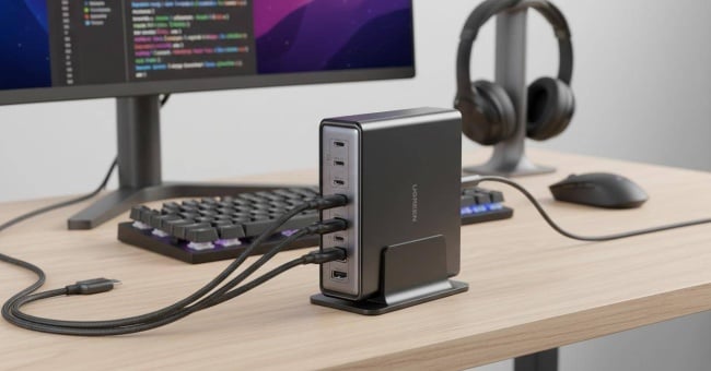 8 Ports, 200 Watts, One Outlet: The UGREEN Nexode 200W Brings Power Without the Burn