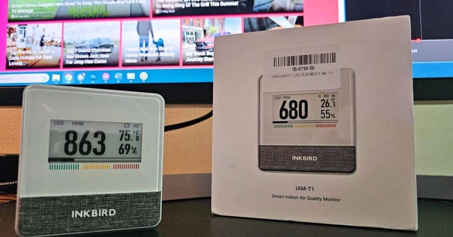 The INKBIRD IAM-T1 Smart Air Quality Monitor Is Helping Me Breathe Easier