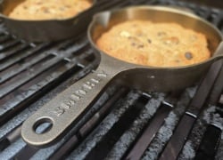 I Grilled The Most Amazing Chocolate Chip Granola Cookies With These Skillets From Smithey