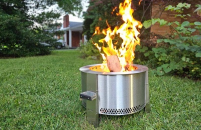 Breeo Y Series Portable Fire Pit Is Perfect For Family Gatherings, Tailgating, and Camping