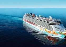 Norwegian Breakaway Cruise Ship Infographic