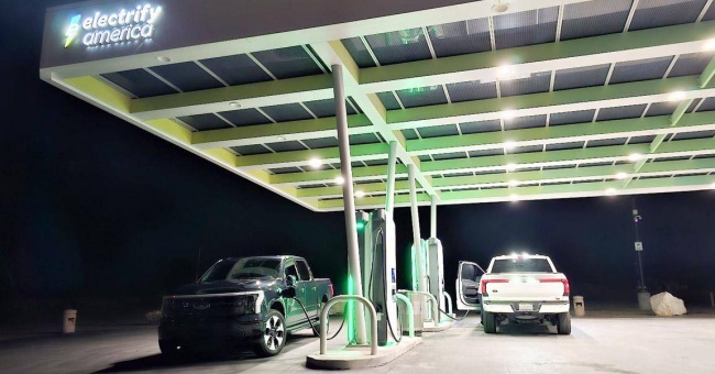 What I Learned About EV Trucks While Driving To Vegas in The F-150 Lightning