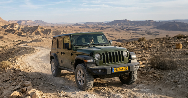 The Off-Road Trip You Didn't Know You Needed - Craters, Volcanoes, and Dead Sea Cliffs in Israel