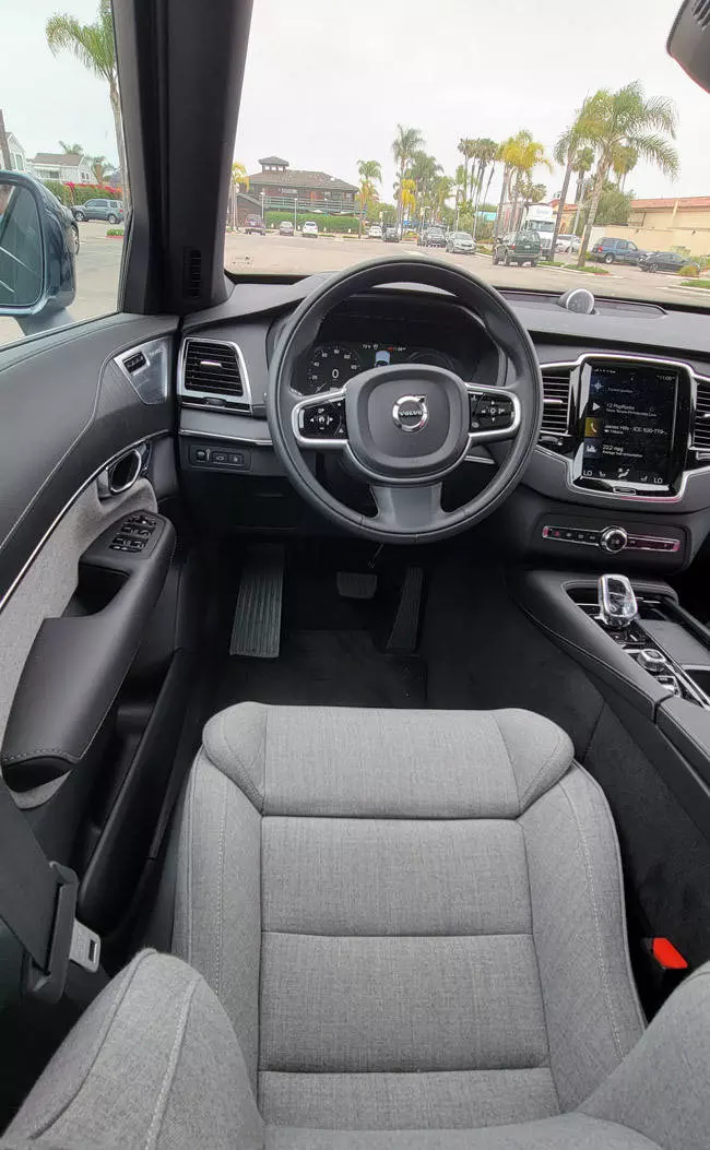 volvo xc90 interior