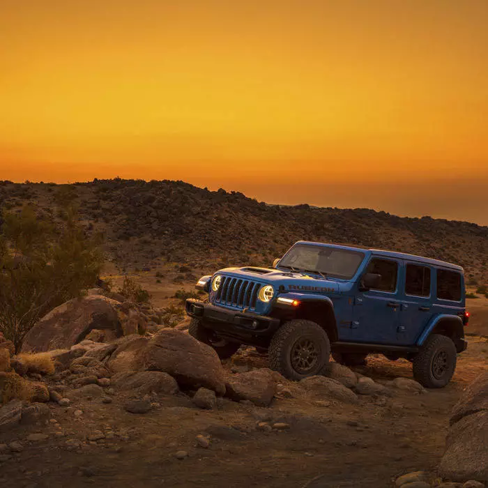 2021 jeep wrangler 392 at sunset