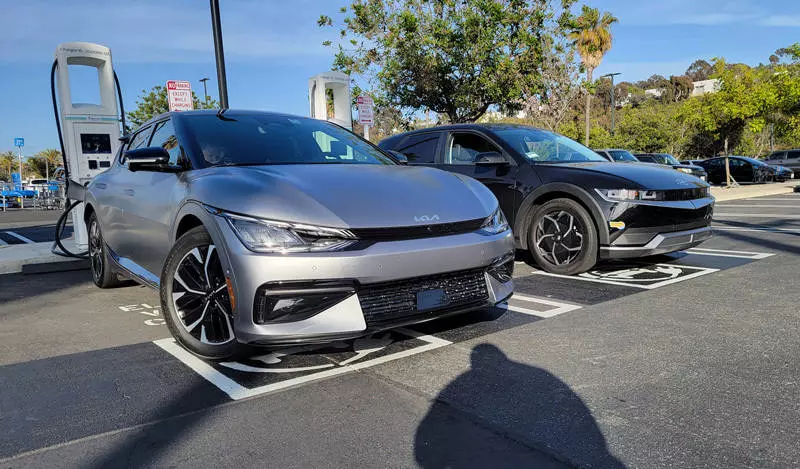 charging next to ionic