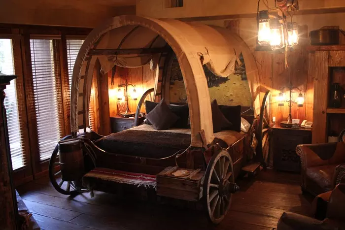 wagon bed