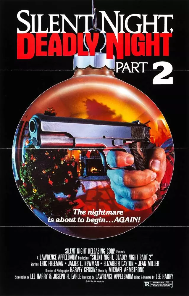 silent night deadly night movie poster part 2