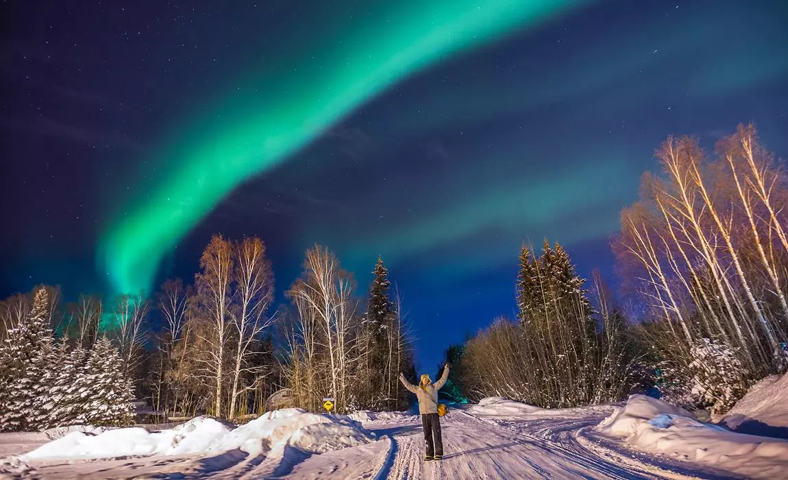 See the Northern Lights in a New Way on this Alaska Adventure Trip