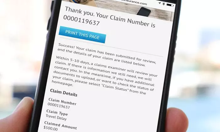 allianz travelsmart app allows customers to submit claim via mobile app