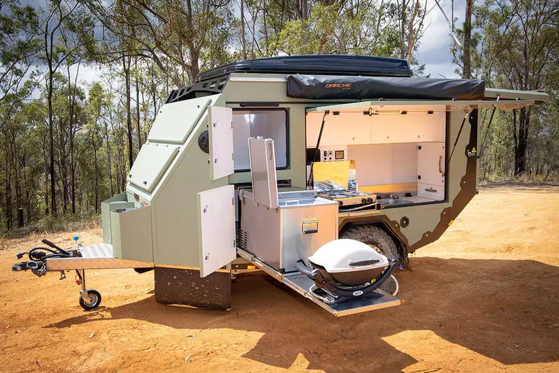 aor sierra off road camper cooking