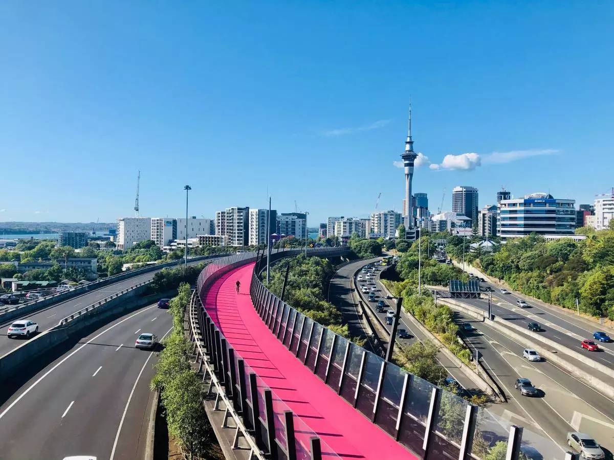 auckland skyline and sky tower where you can start off your awesome new zealand guys trip