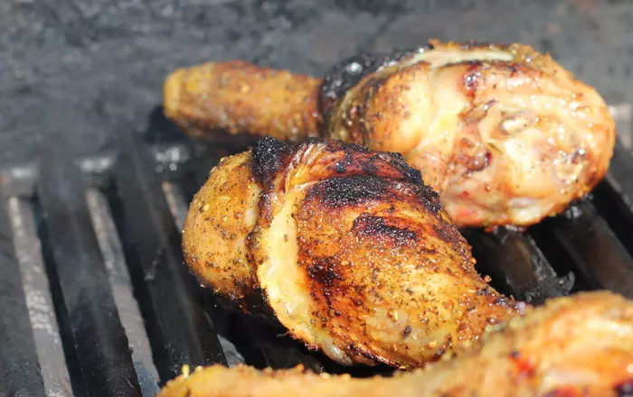 rub chicken
