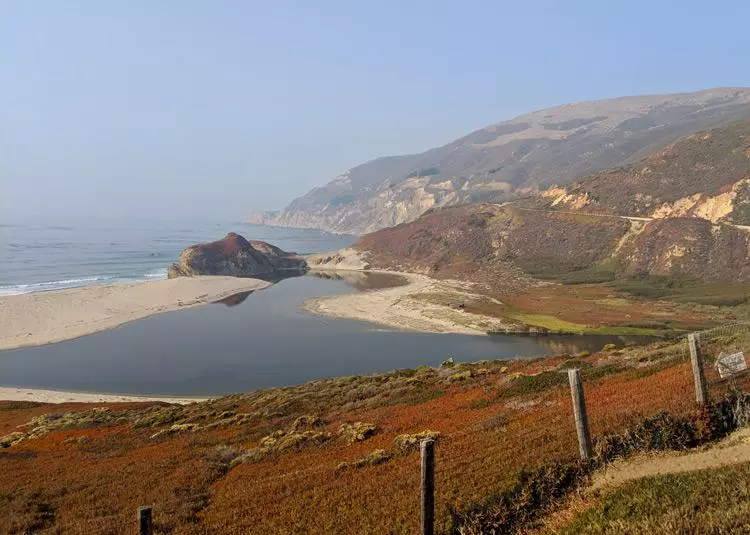 little sur river beach california