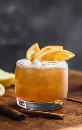 chai spiced bourbon