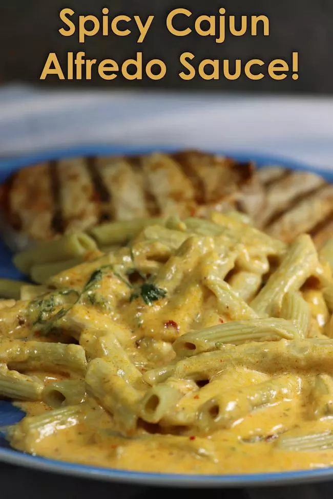 spicy cajun alfredo sauce pinterest recipe