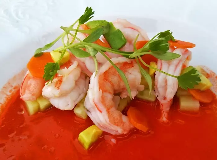 shrimp w carrot