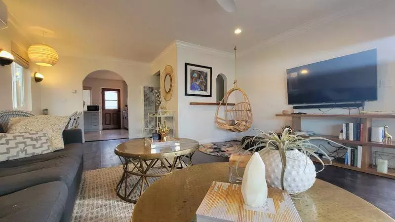 living room of sea cottage