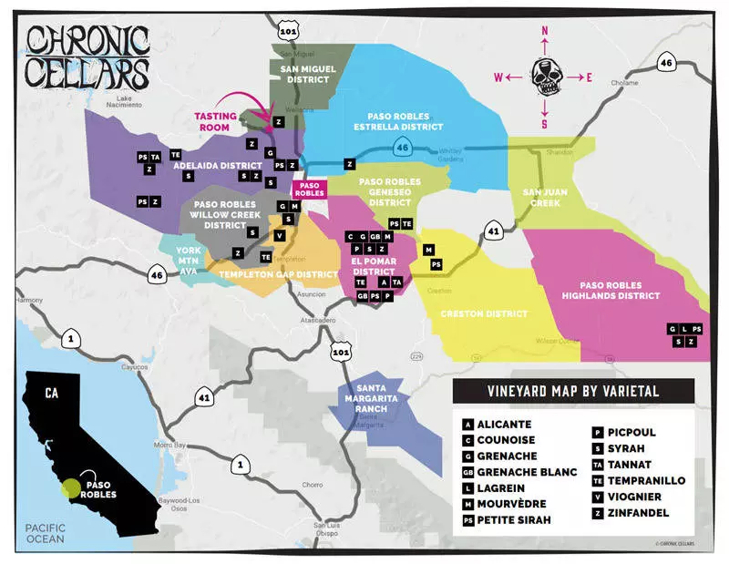 paso robles ava wine map