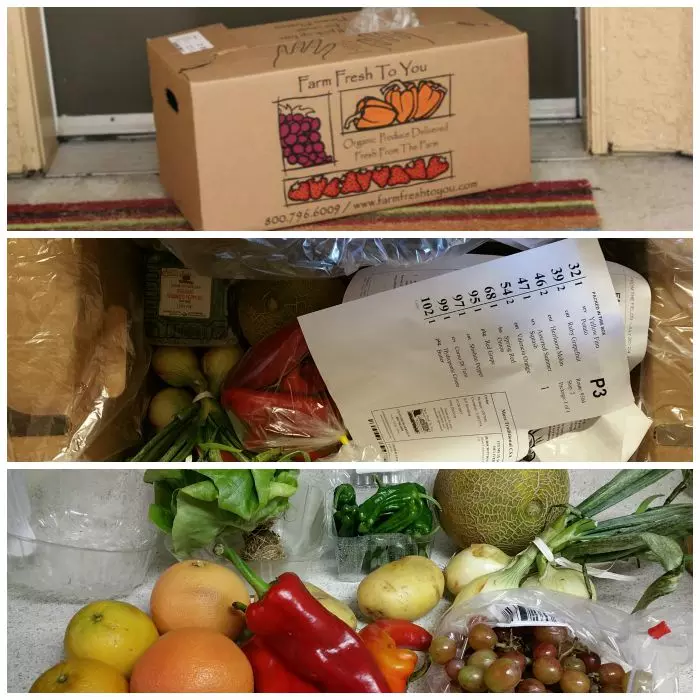 produce box collage