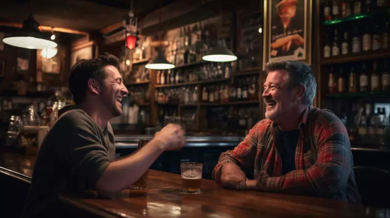 two dads talking about planning a father son road trip