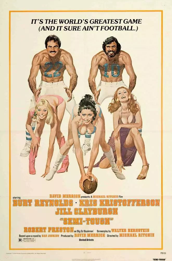 semi-tough football movie poster
