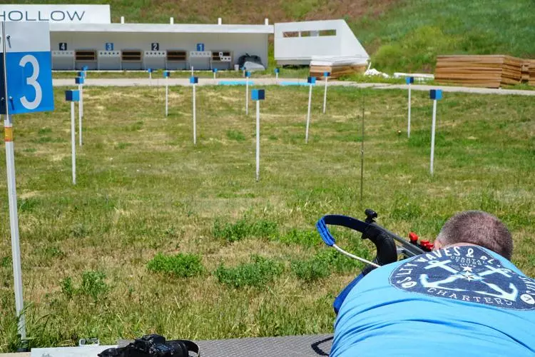 biathlon shooting range at soldier hollow utah