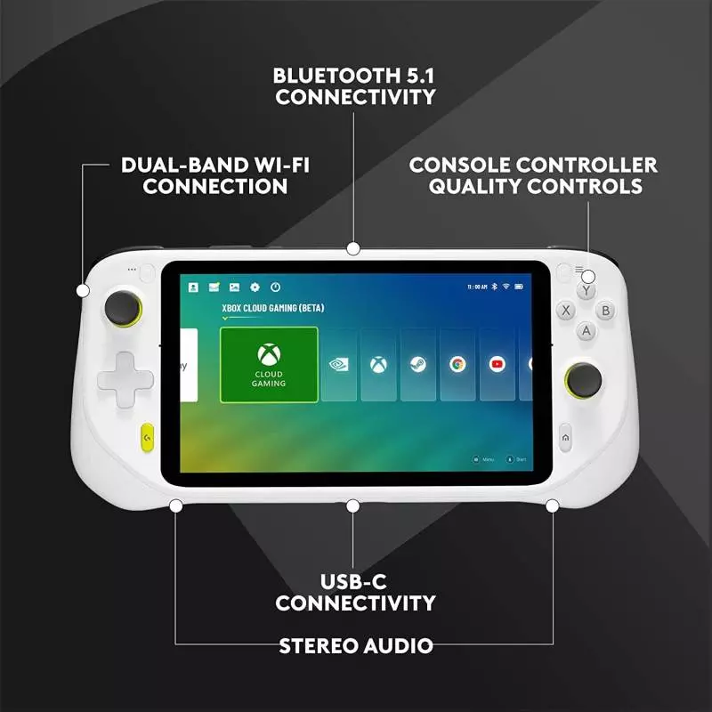 logitech g cloud gaming hand held console