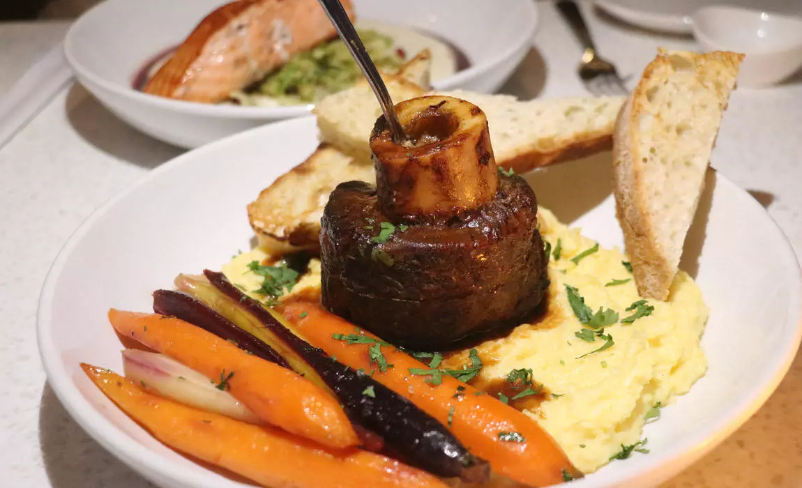 short rib oso bucco at Oceans 234