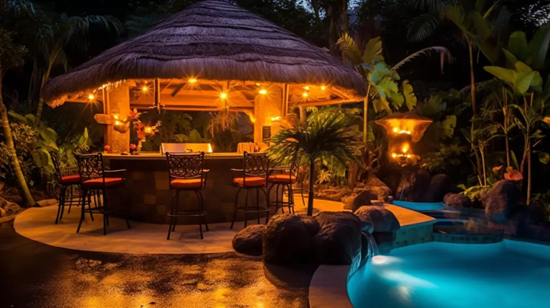 ultimate backyard - tiki bar