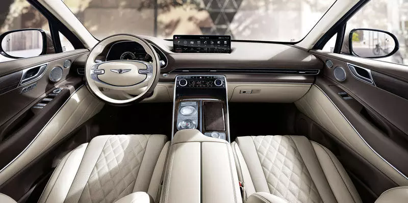 genesis gv80 interior