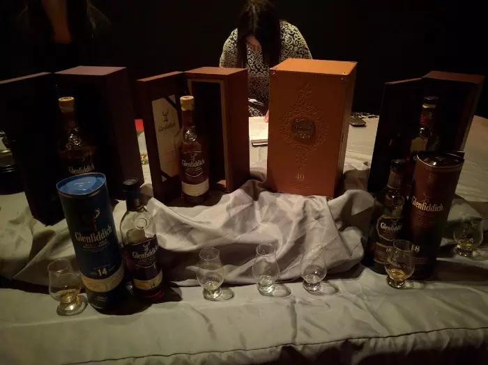 glenfiddich bottles