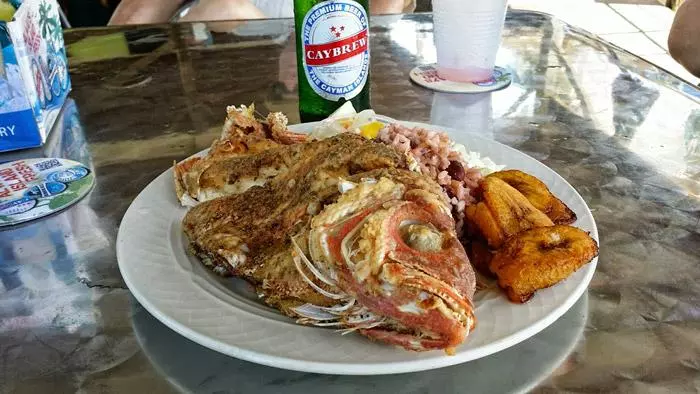 fried fish caybrew