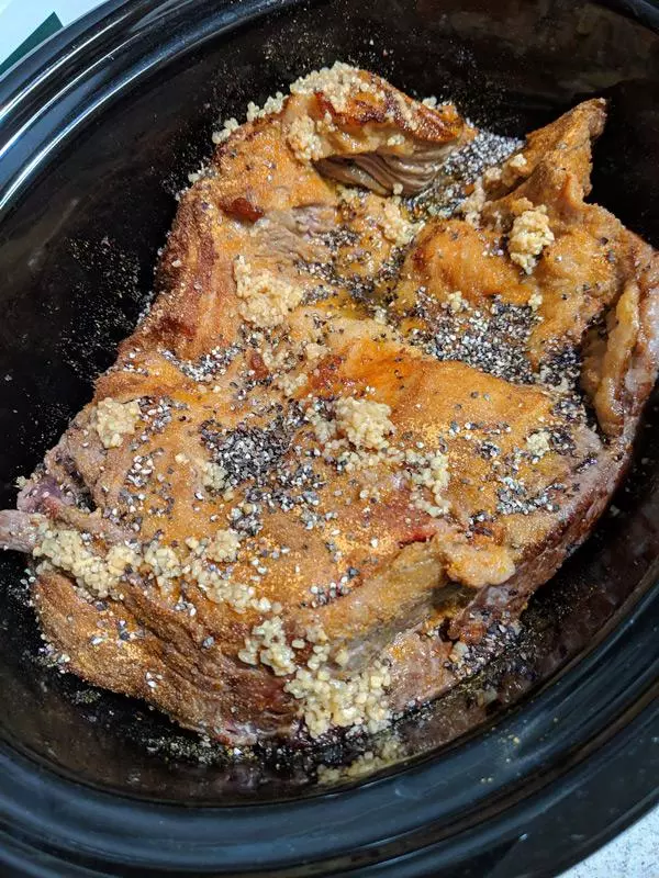 beef brisket in slow cooker