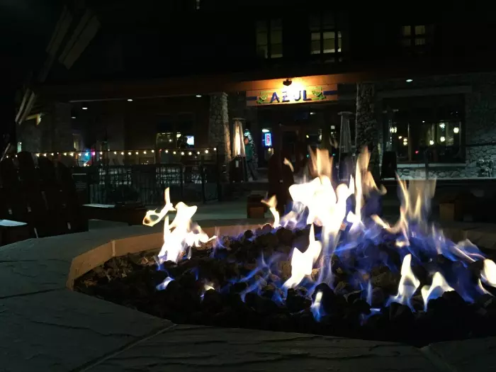 fire azul
