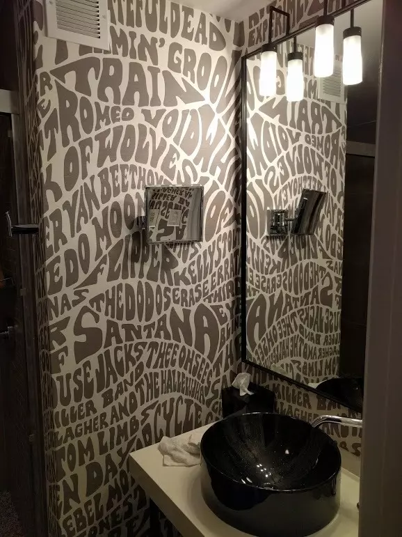 bathroom wallpaper