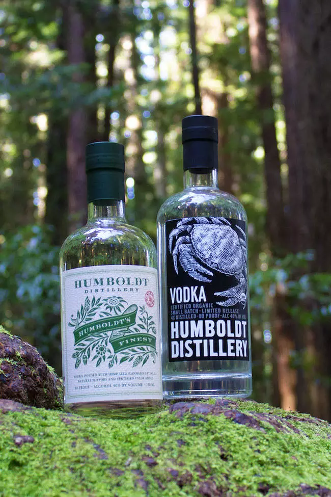 humboldt distillery vodka from california